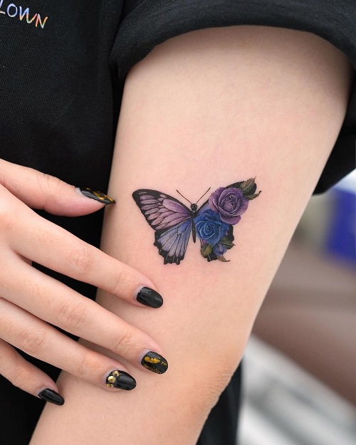 Vintage Butterfly Ink 