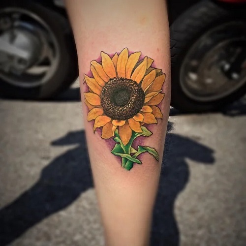 Sunflower Ink  vintage tattoos Idea 