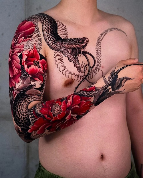  Japanese creative Tattoo 