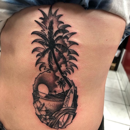 Pineapple Tattoo 4