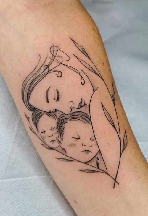 mother love tattoo ideas 2