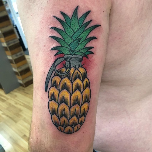 Pineapple Tattoo 2