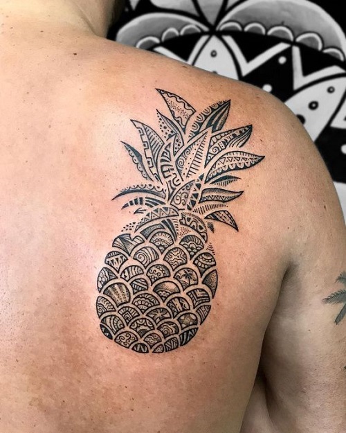 Pineapple Tattoo 8