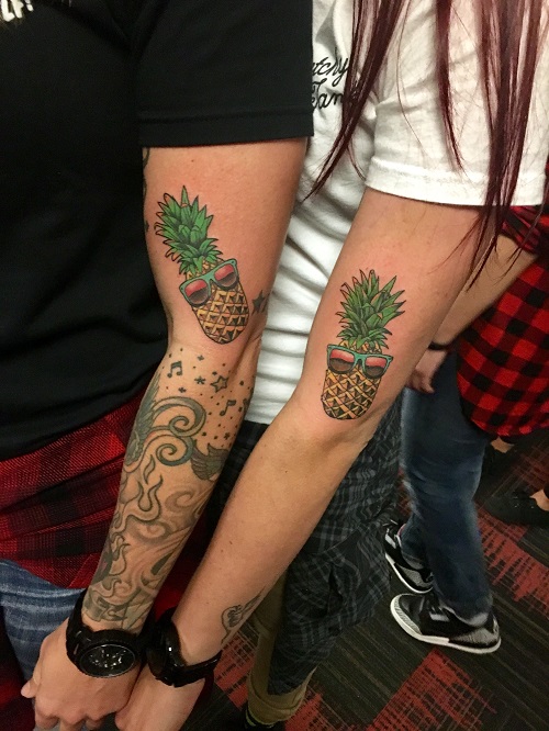 Easy Pineapple Tattoo 7