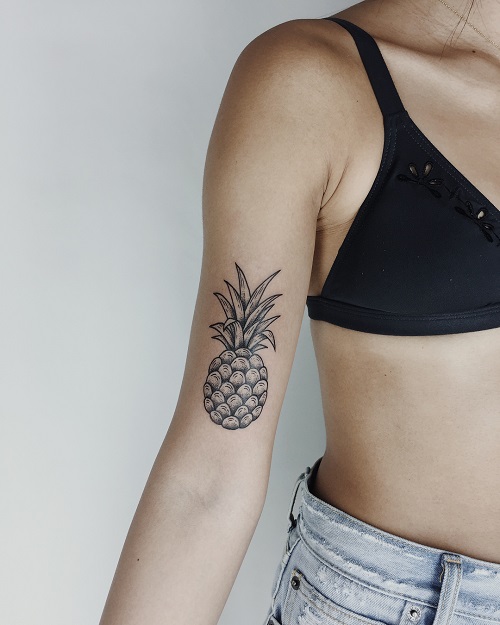 Pineapple Tattoo 6