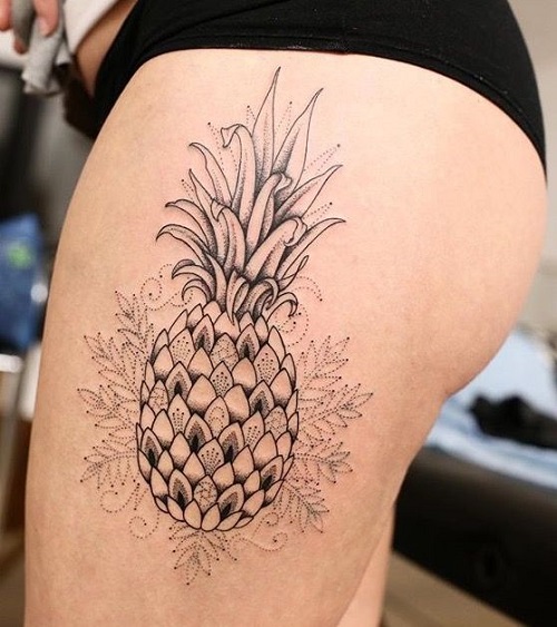 Pineapple Tattoo 7