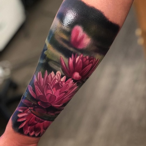 Flower Lily Tattoo 5