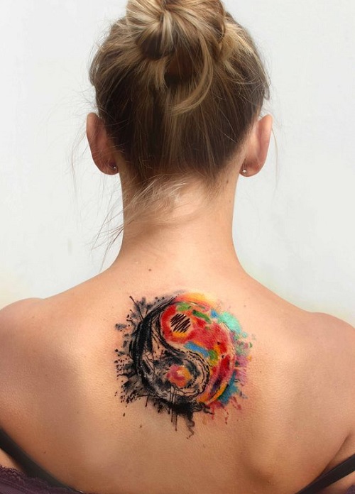 Yin Yang Tattoo Design 3