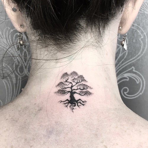 Oak Tree Tattoo 4