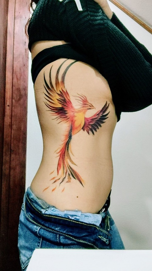 Easy Phoenix Tattoo 5