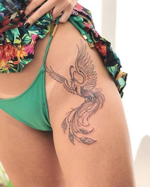 Beautiful Phoenix Tattoo 2