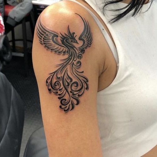 Beautiful Phoenix Tattoo 5