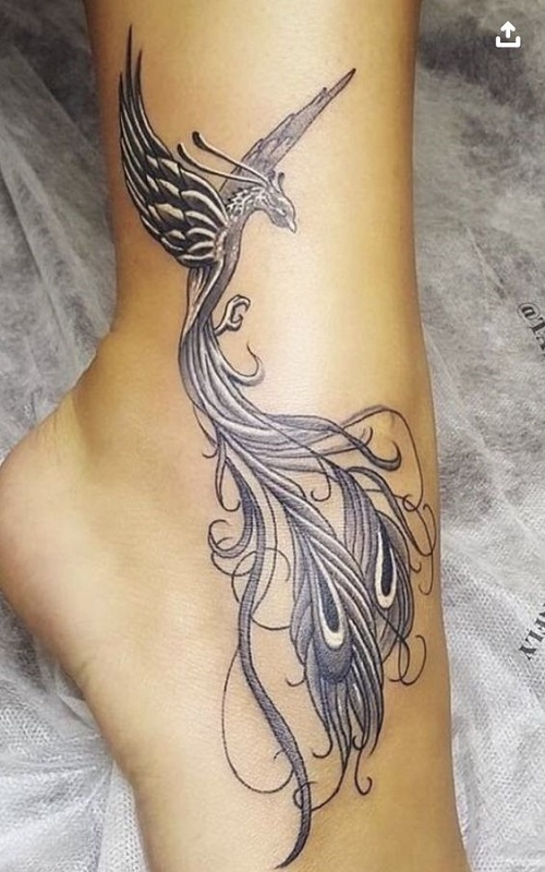 Traditional Phoenix Tattoo 2