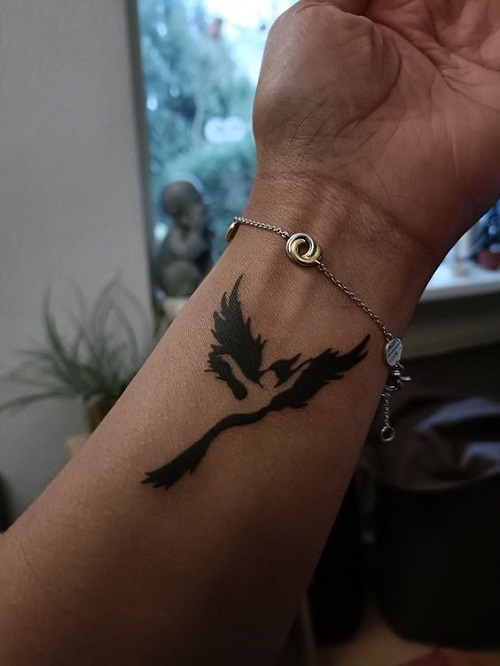 Custom Phoenix Tattoo 1