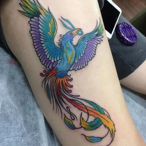 Easy Phoenix Tattoo 3