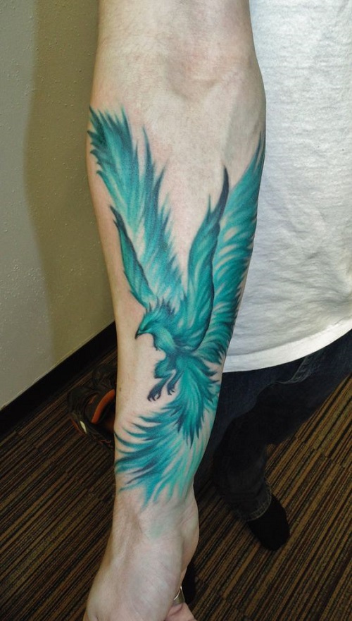 Easy Phoenix Tattoo 4