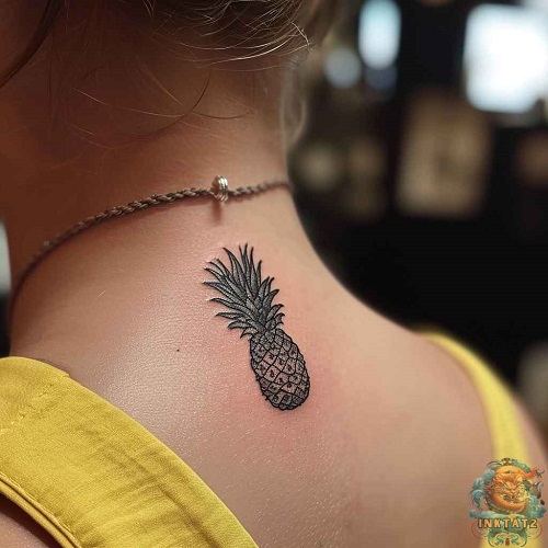 pineapple tattoo  18