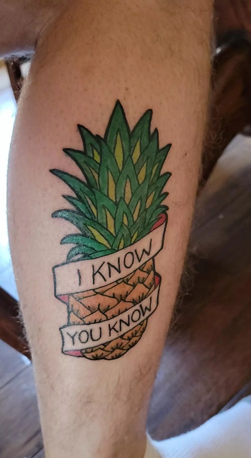 pineapple tattoo  27