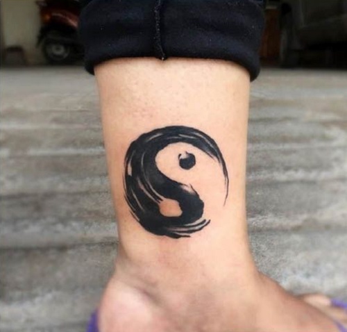 Yin Yang Tattoo Design 1