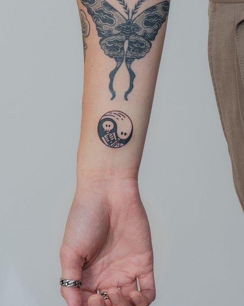 Yin Yang Tattoo Ideas 1