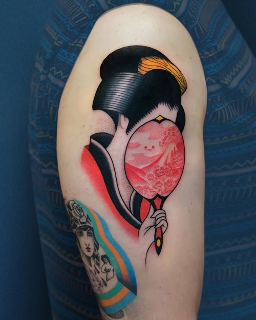 Geisha Ink Idea for Hidden Emotions