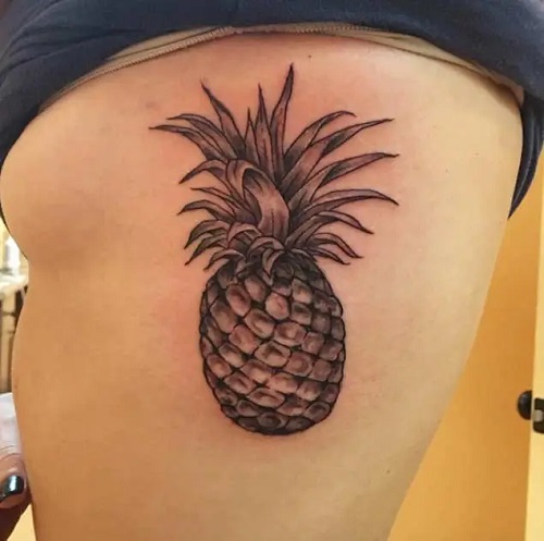 pineapple tattoo  7