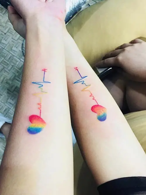 Stunning LGBT Couple Tattoos  3