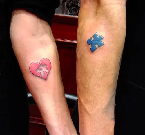 Creative and Meaningful Couple Tattoos 12