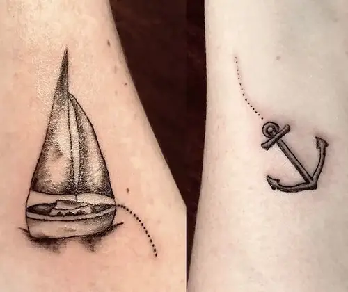 Creative and Meaningful Couple Tattoos 20