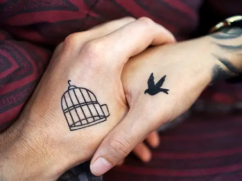 Creative and Meaningful Couple Tattoos 8