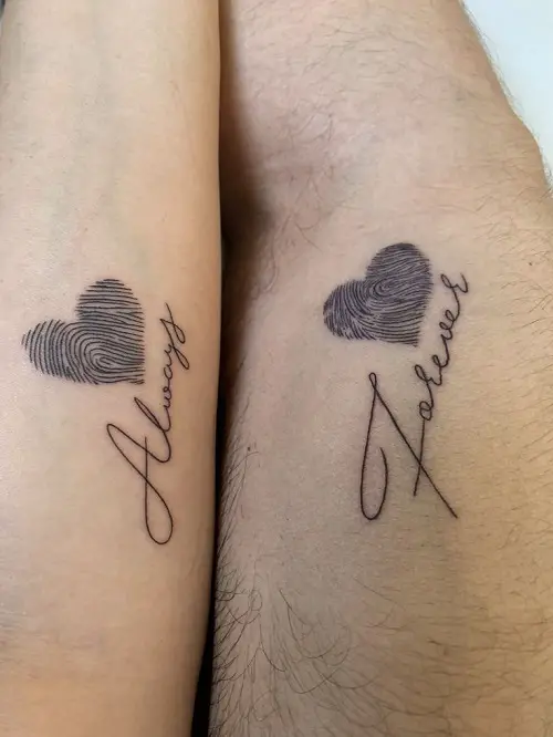 Creative and Meaningful Couple Tattoos 9