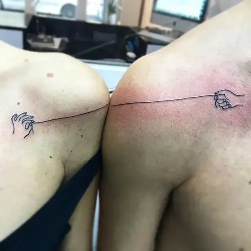 Creative and Meaningful Couple Tattoos 6