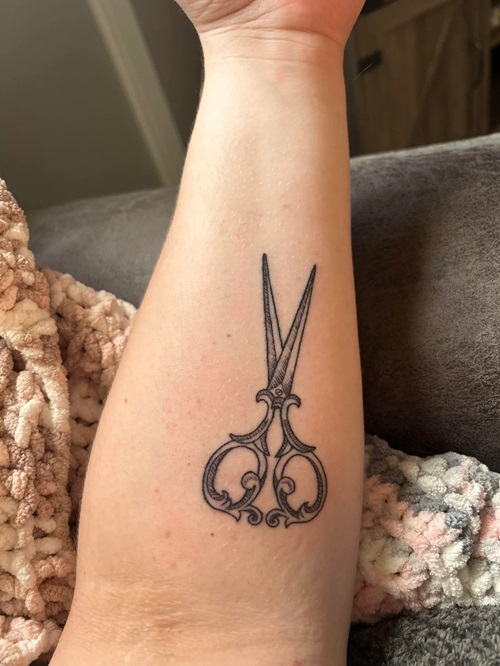 Scissors Tattoo