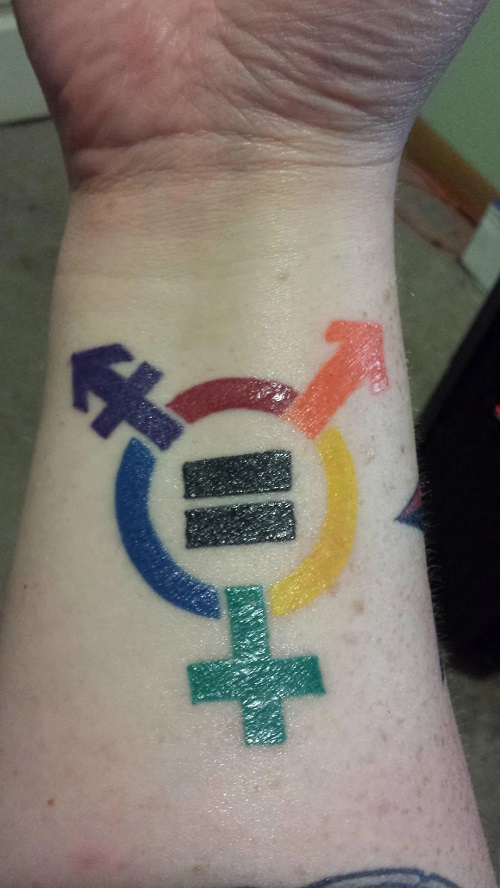 LGBT Lightning Tattoo