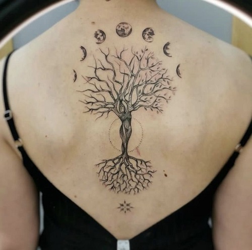 New tree tattoo 2