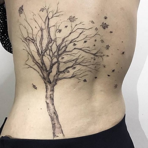 New tree tattoo 1