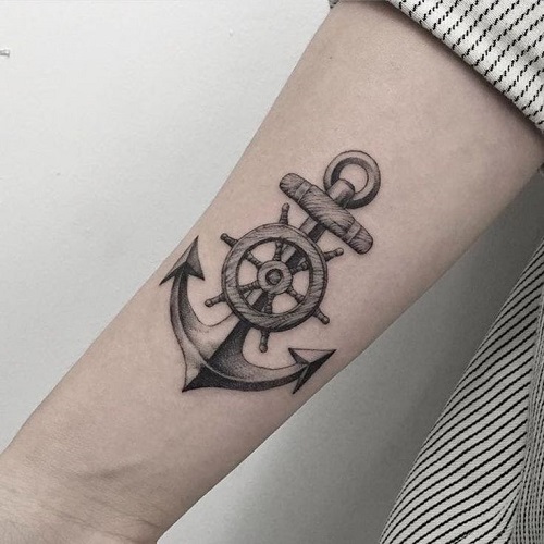 Top Anchor Tattoos Ideas 5