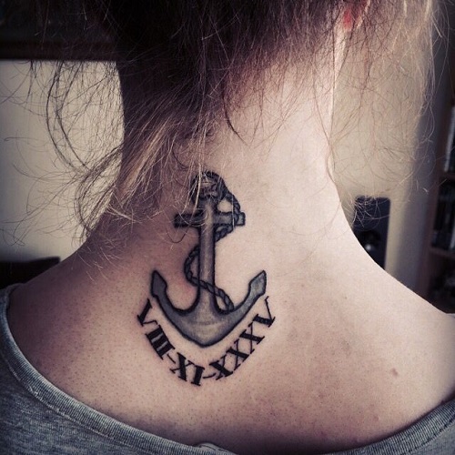 Inspiring Anchor Tattoos Ideas 4