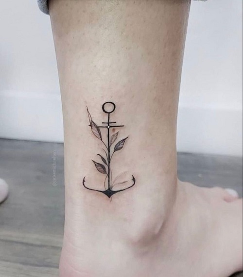 Inspiring Anchor Tattoos Ideas 5