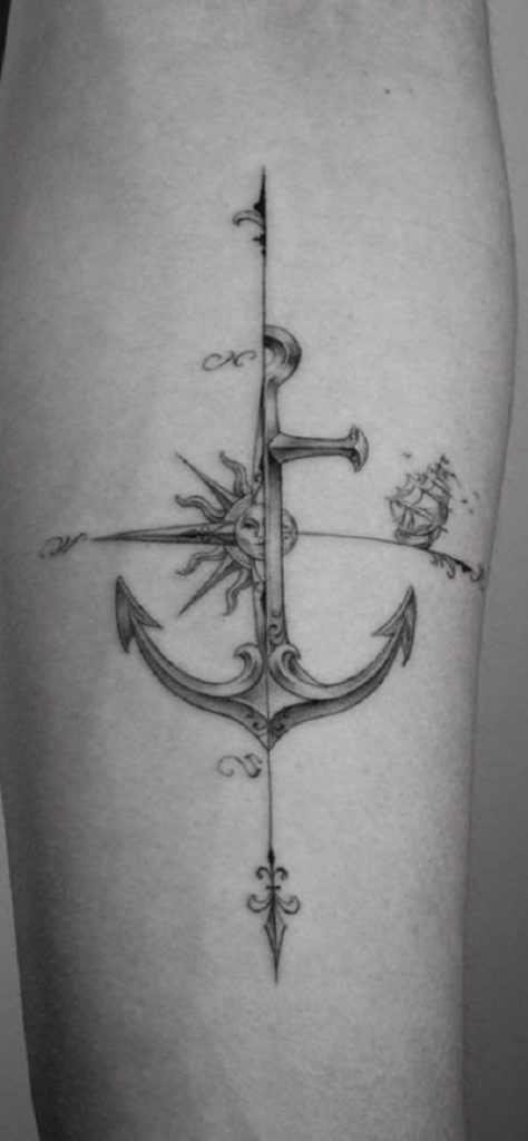 New Anchor Tattoos Ideas 5