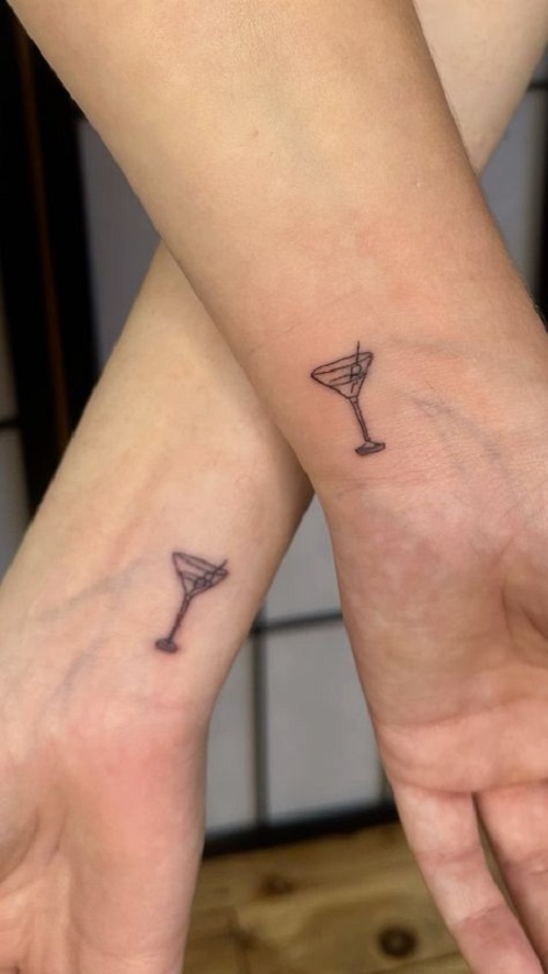 Trending Romantic Matching Tattoos for Couples 2