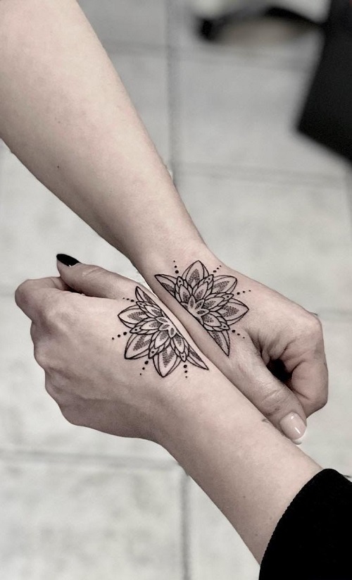 Top Romantic Matching Tattoos for Couples 3