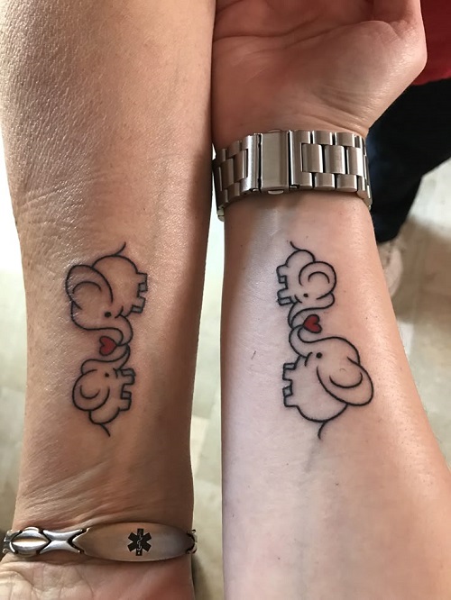 Best Romantic Matching Tattoos for Couples 1