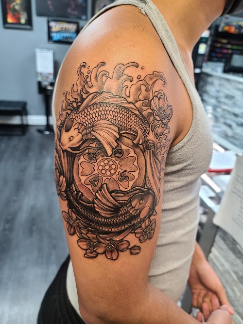 Latest Upper Arm Tattoos for Men 1