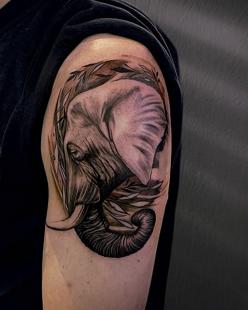 Latest Upper Arm Tattoos for Men 3