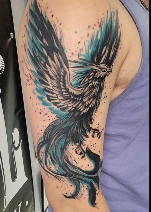 Latest Upper Arm Tattoos for Men 4