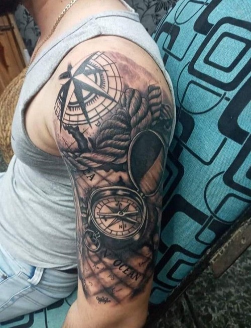 Trending Upper Arm Tattoos for Men 5