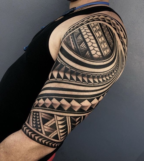 Inspiring Upper Arm Tattoos for Men 3