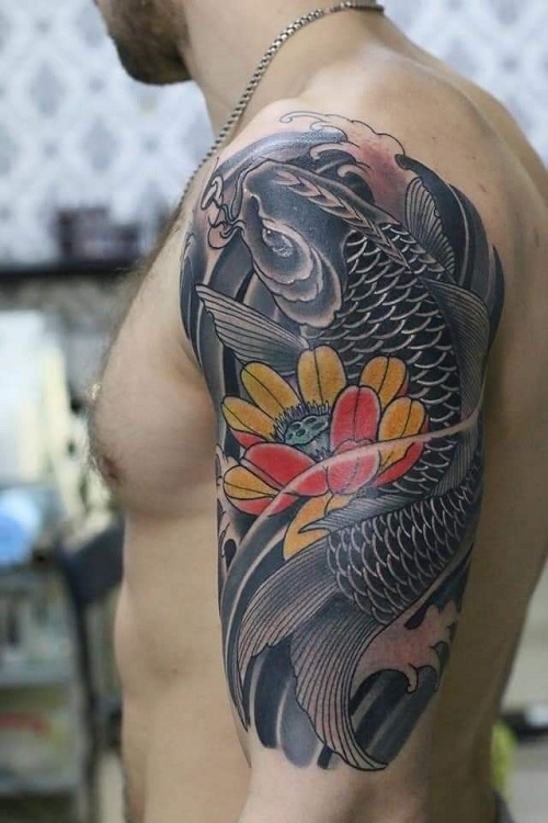Inspiring Upper Arm Tattoos for Men 4