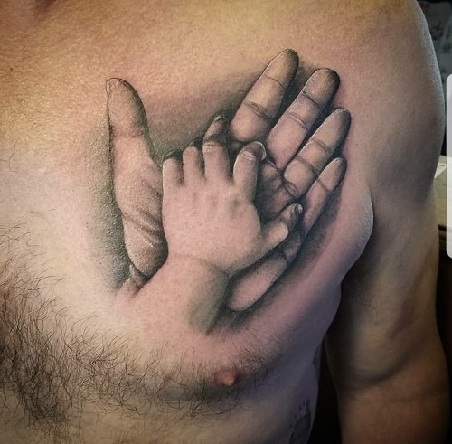 Best Father-Daughter Tattoo Ideas 3